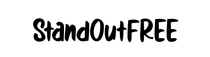 StandOutFREE  नि: शुल्क फ़ॉन्ट्स डाउनलोड