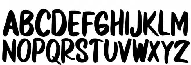 StandOutFREE Font Litere mari