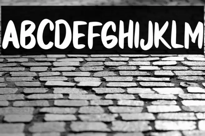 StandOutFREE Font examples