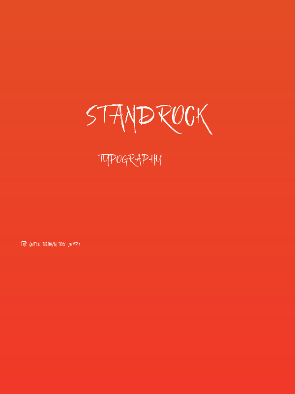 StandRock Poster