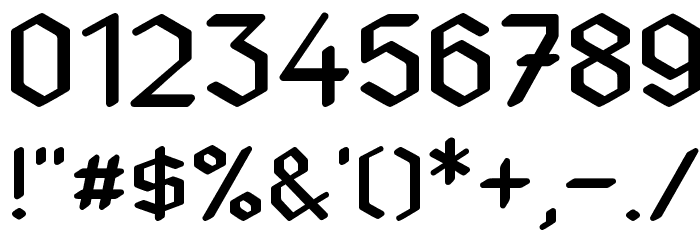 StandardGraf-Regular Font OTHER CHARS