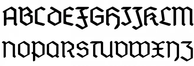 StandardGraf-Regular Polices MAJUSCULES