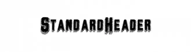 StandardHeader  Fuentes Gratis Descargar