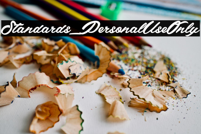 Standards_PersonalUseOnly Example 1