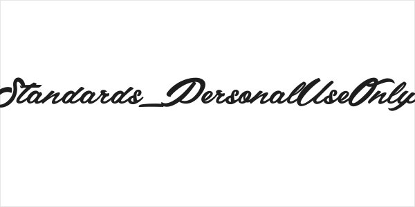 Standards_PersonalUseOnly Logo