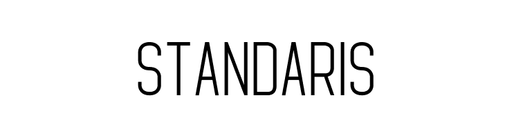 Standaris フォント
