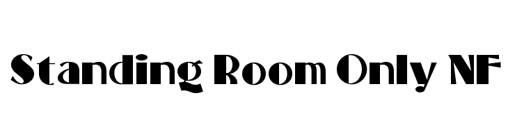 Standing Room Only NF Font