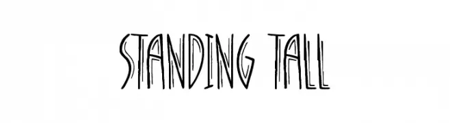 Standing Tall  Fuentes Gratis Descargar