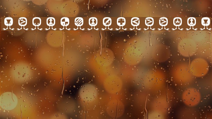 StandingButtonS Font examples