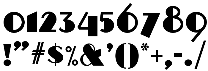 StandingRoomOnlyNF Font OTHER CHARS