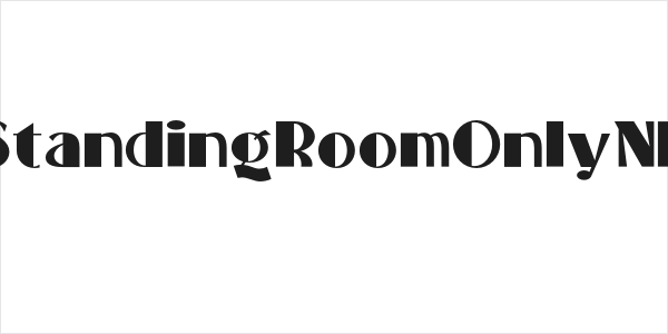 StandingRoomOnlyNF Logo