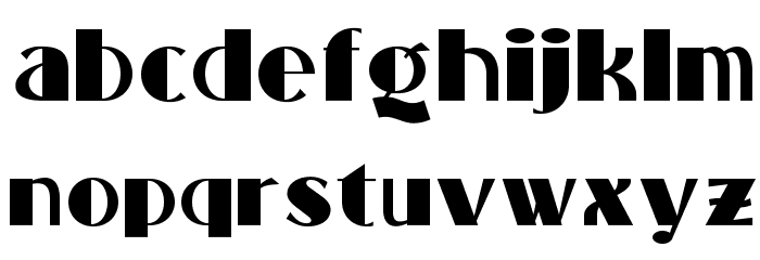 StandingRoomOnlyNF Font LOWERCASE