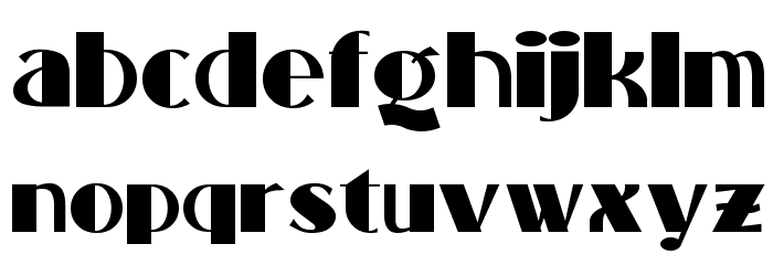 StandingRoomOnly Font LOWERCASE