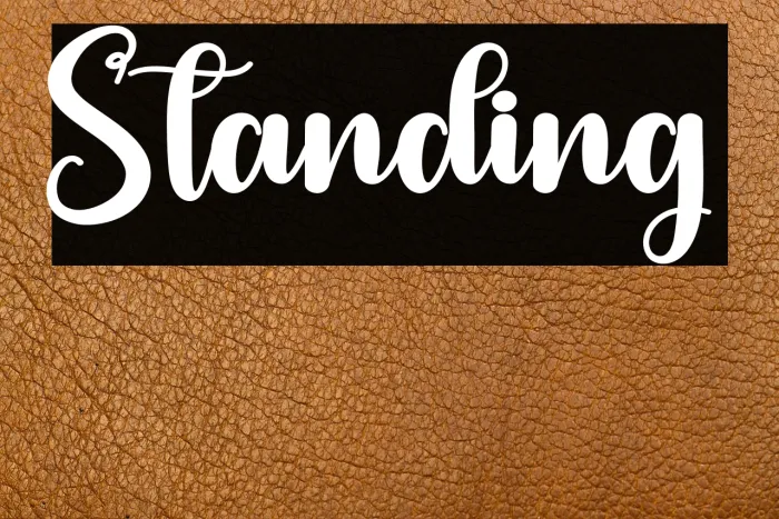 Standing Example 3