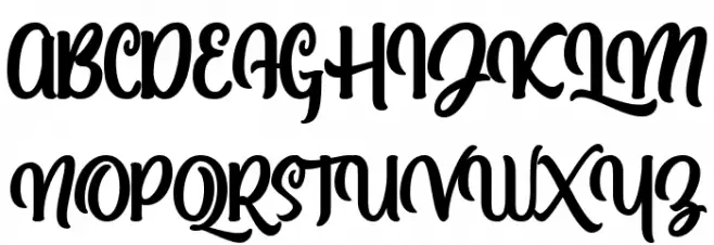 Standley Schriftart Groß