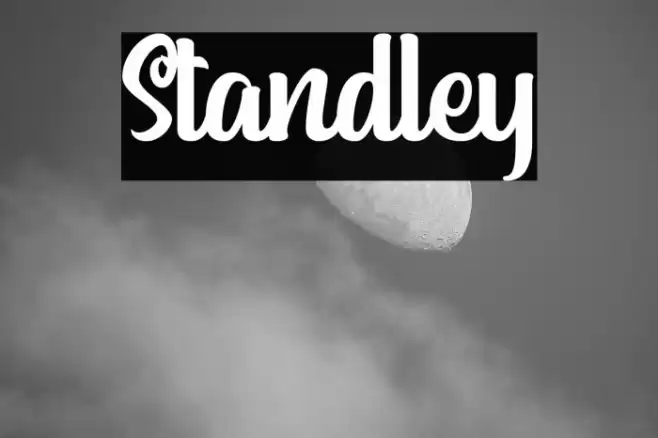 Standley Font examples