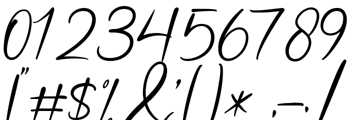 Standlist Font OTHER CHARS