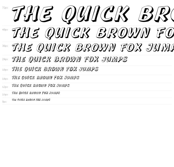 Standout Regular Waterfall