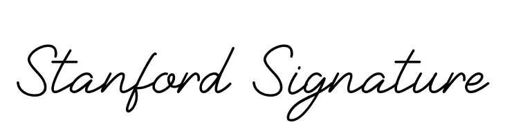 Stanford Signature  नि: शुल्क फ़ॉन्ट्स डाउनलोड