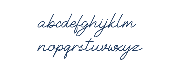 Stanford Signature Lowercase