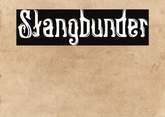 Stangbunder Example 1