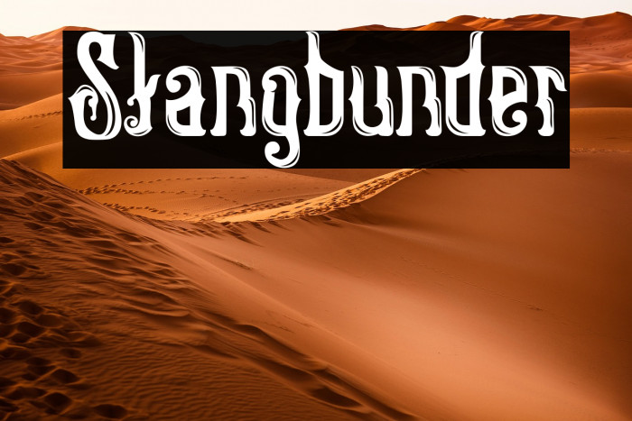 Stangbunder Example 2