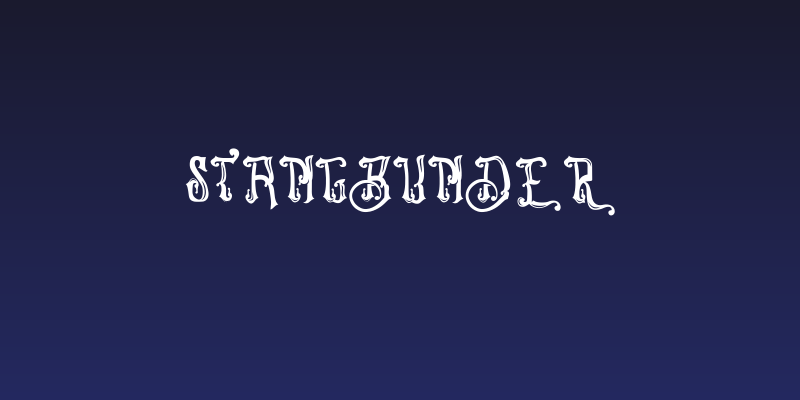 Stangbunder Social Header