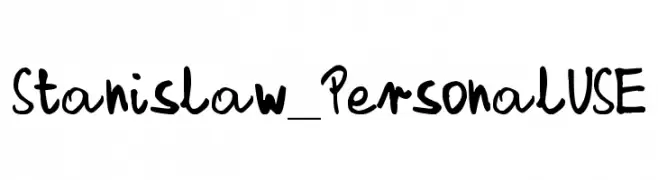Stanislaw_PersonalUSE  baixar fontes gratis