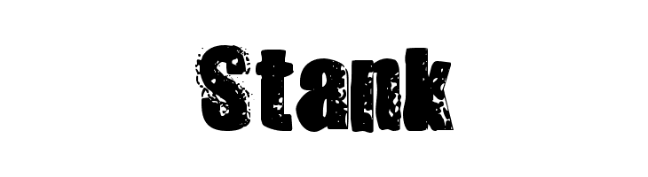 Stank  免费字体下载