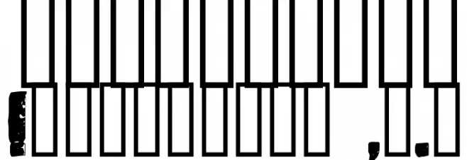 Stank Font OTHER CHARS