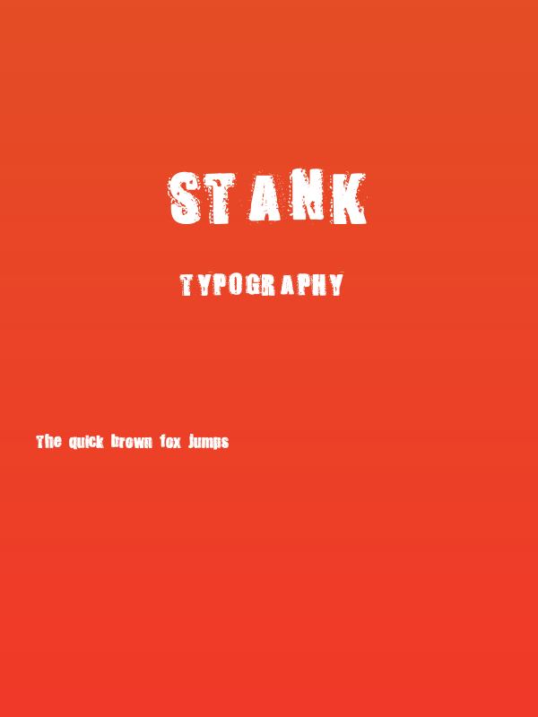 Stank Poster