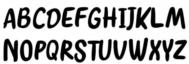 Stanley Moon Schriftart Groß