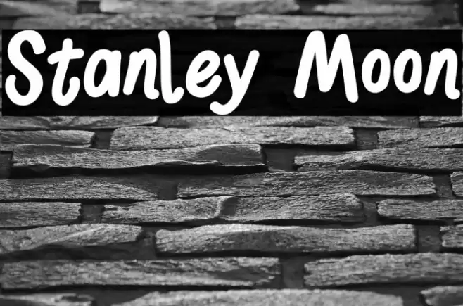 Stanley Moon Font examples