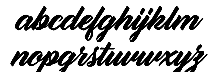 Stanley Personal Use Font LOWERCASE