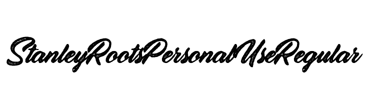 Stanley Roots Personal Use Regular  Frei Schriftart Herunterladen