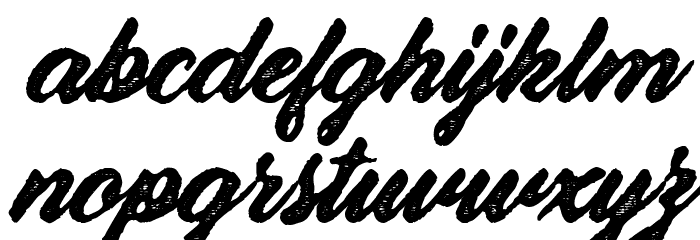 Stanley Roots Personal Use Regular Font LOWERCASE