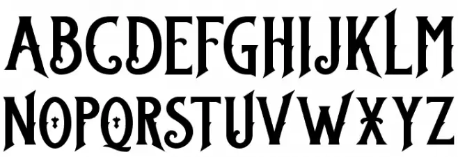StanleyDEMO Schriftart Groß