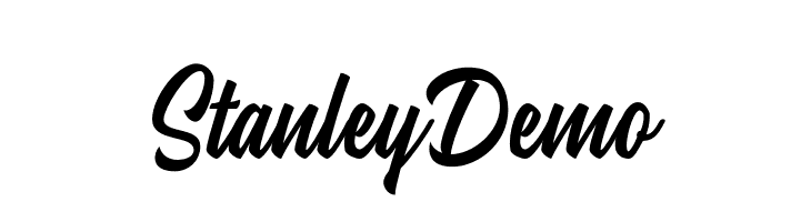 StanleyDemo  Frei Schriftart Herunterladen