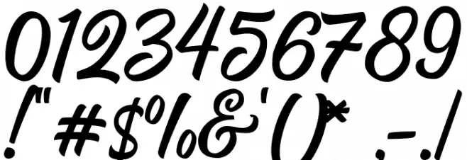 StanleyDemo Font OTHER CHARS