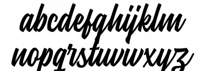StanleyDemo Font LOWERCASE
