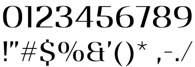 StannumTrial-Light Font OTHER CHARS