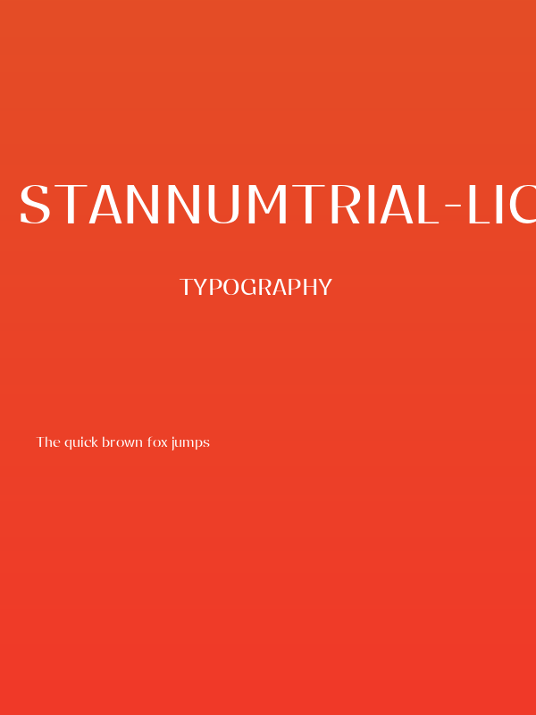 StannumTrial-Light Poster