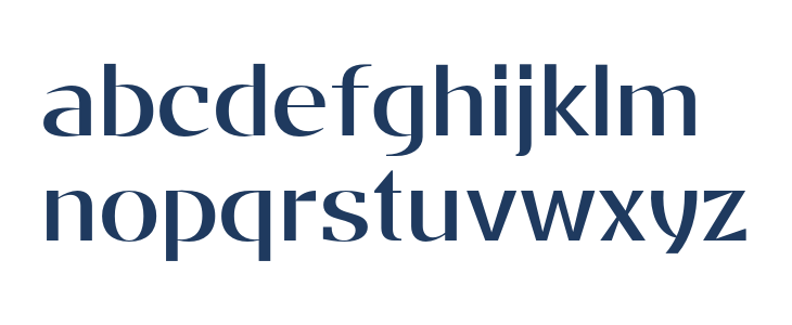 StannumTrial-Regular Lowercase