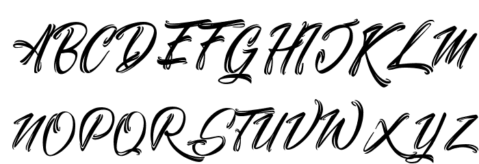 Stanwick Demo Caligraphy Font OTHER CHARS