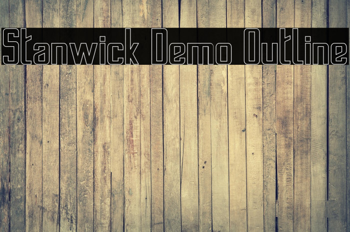 Stanwick Demo Outline Example 3