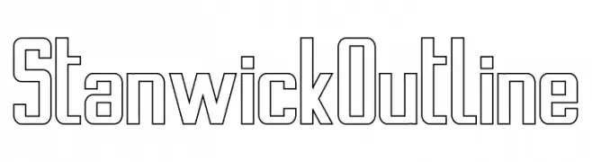 Stanwick Outline  Скачать бесплатные шрифты