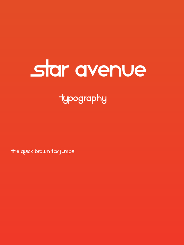 Star Avenue Poster
