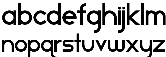 Star Avenue Font LOWERCASE