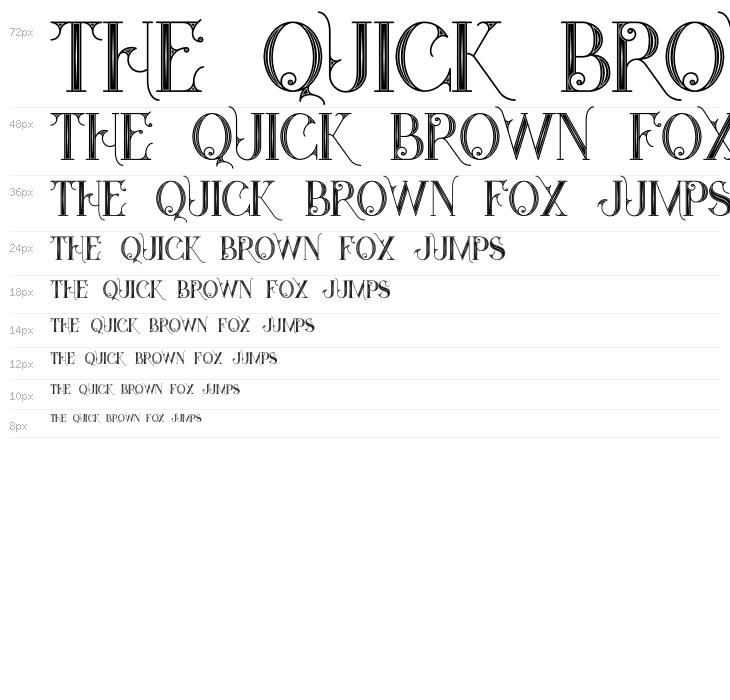 Star Black Inline Waterfall