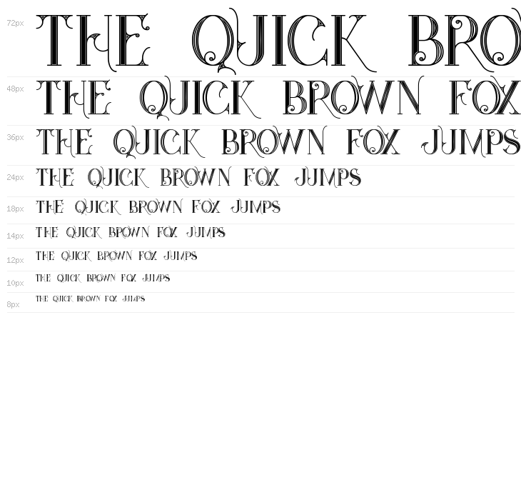 Star Black Inline Waterfall